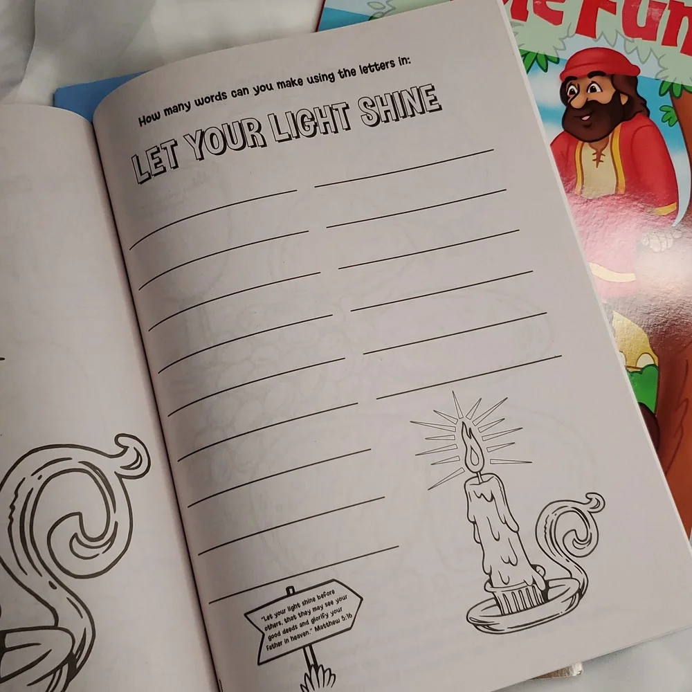 Bible Fun‎ Coloring & Activity Books for Kids